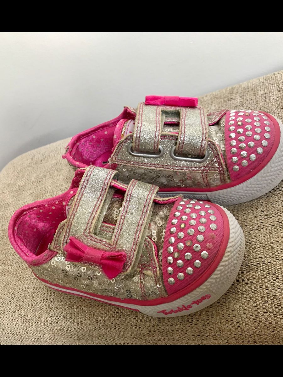 tenis skechers com brilho