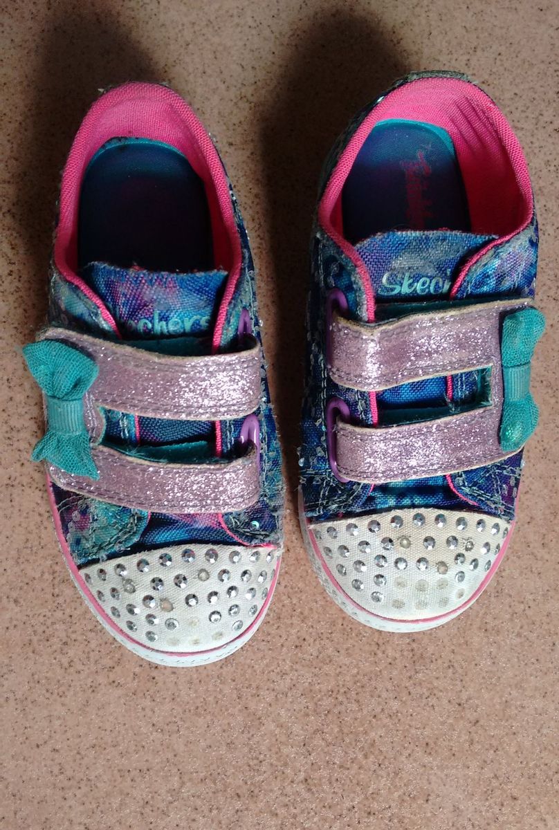 tenis skechers infantil menina