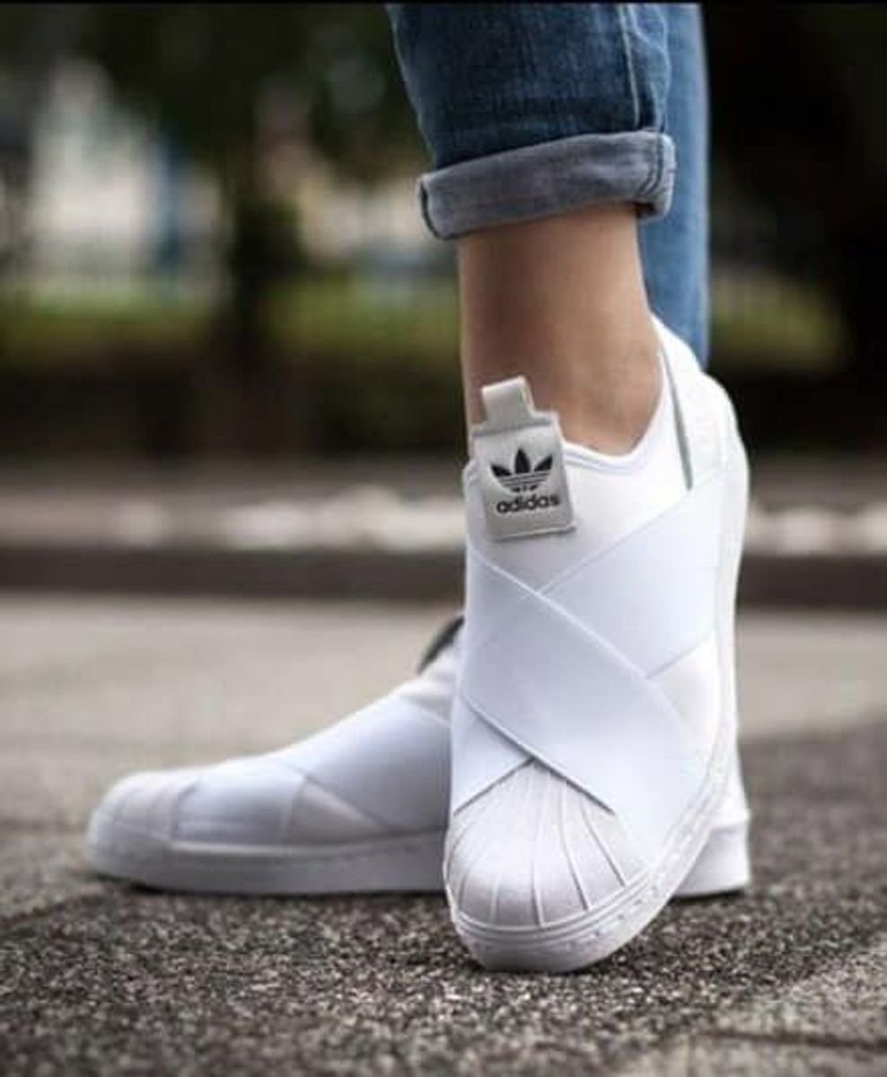 Adidas slip on look best sale