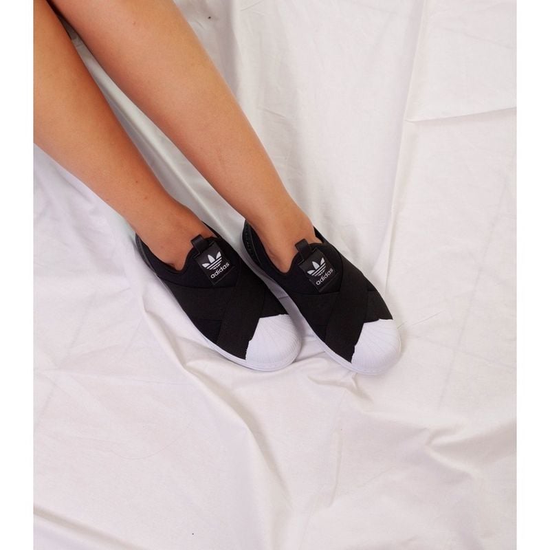 Tenis Slip On Adidas, Casual sem Cadarço Corrida Academia Unisex