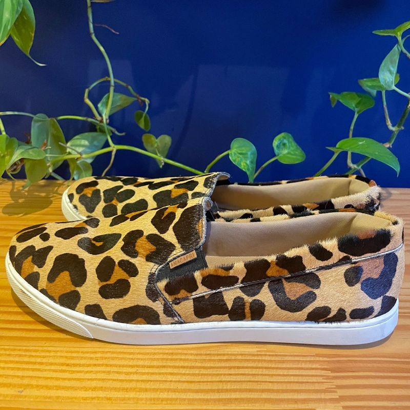 Slip on oncinha store anacapri