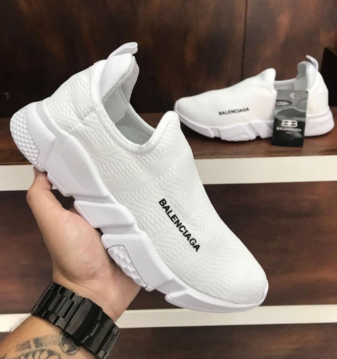 tenis balenciaga slip on