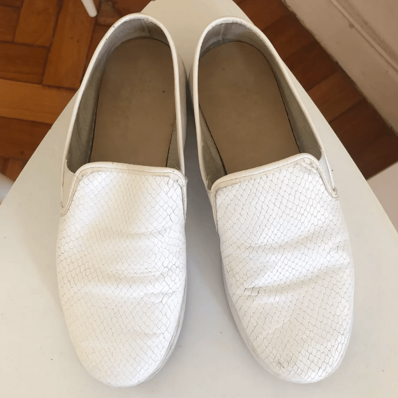 Tenis Slip On Branco da Mr t T nis Feminino Mr Cat Usado 70621035 enjoei