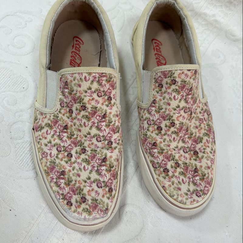 Tenis coca best sale cola floral