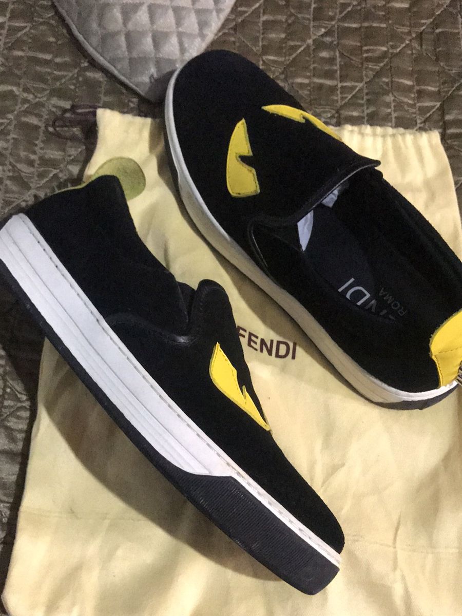 tenis fendi slip on