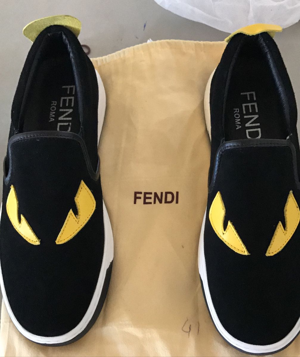 tenis fendi slip on