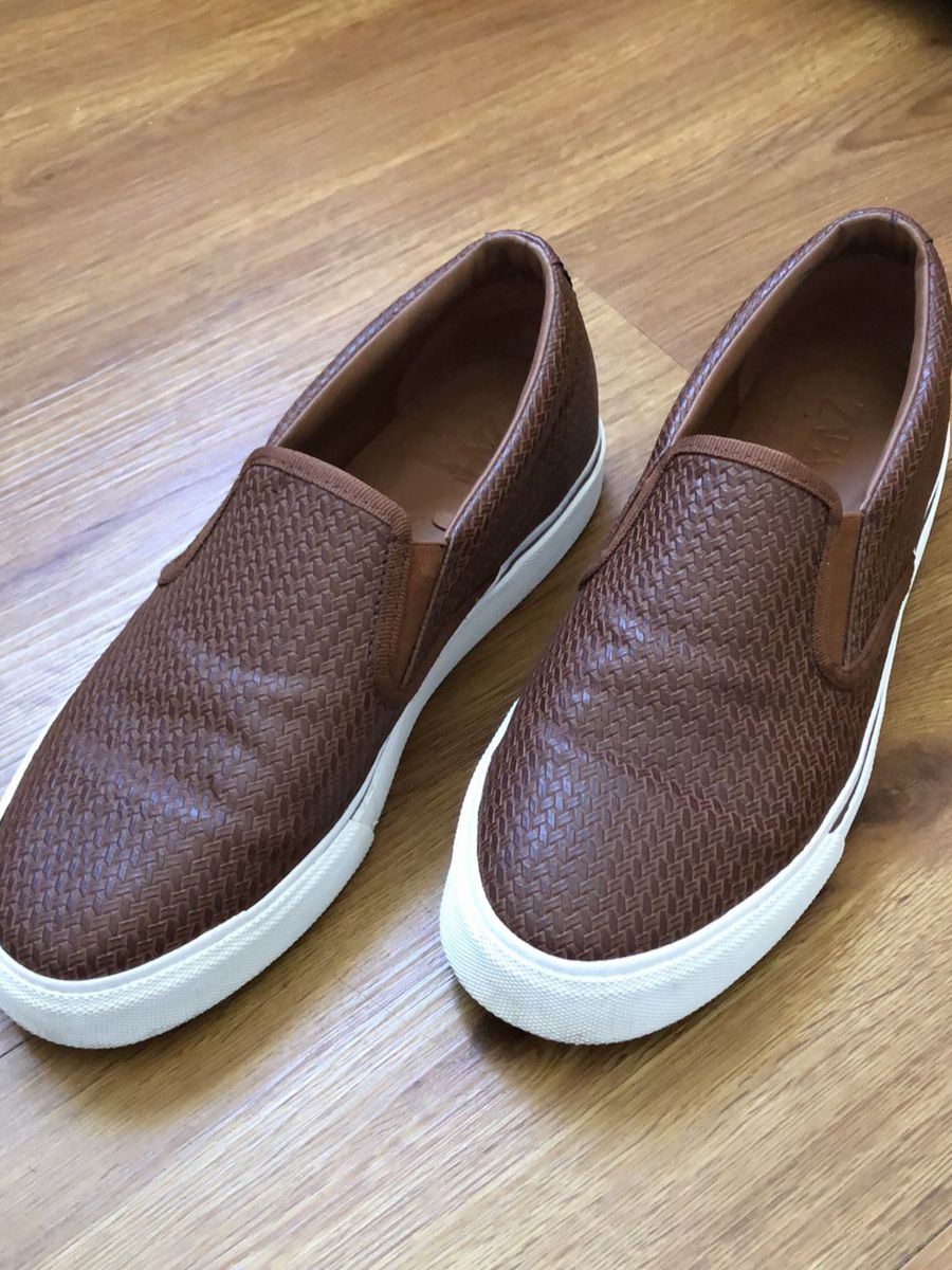 slip on zara masculino