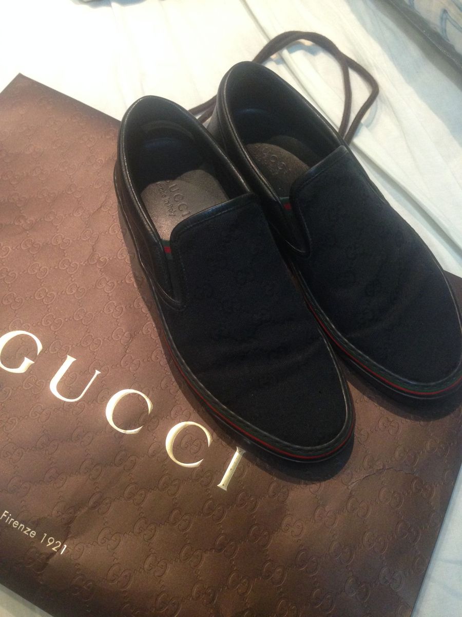 tenis slip gucci