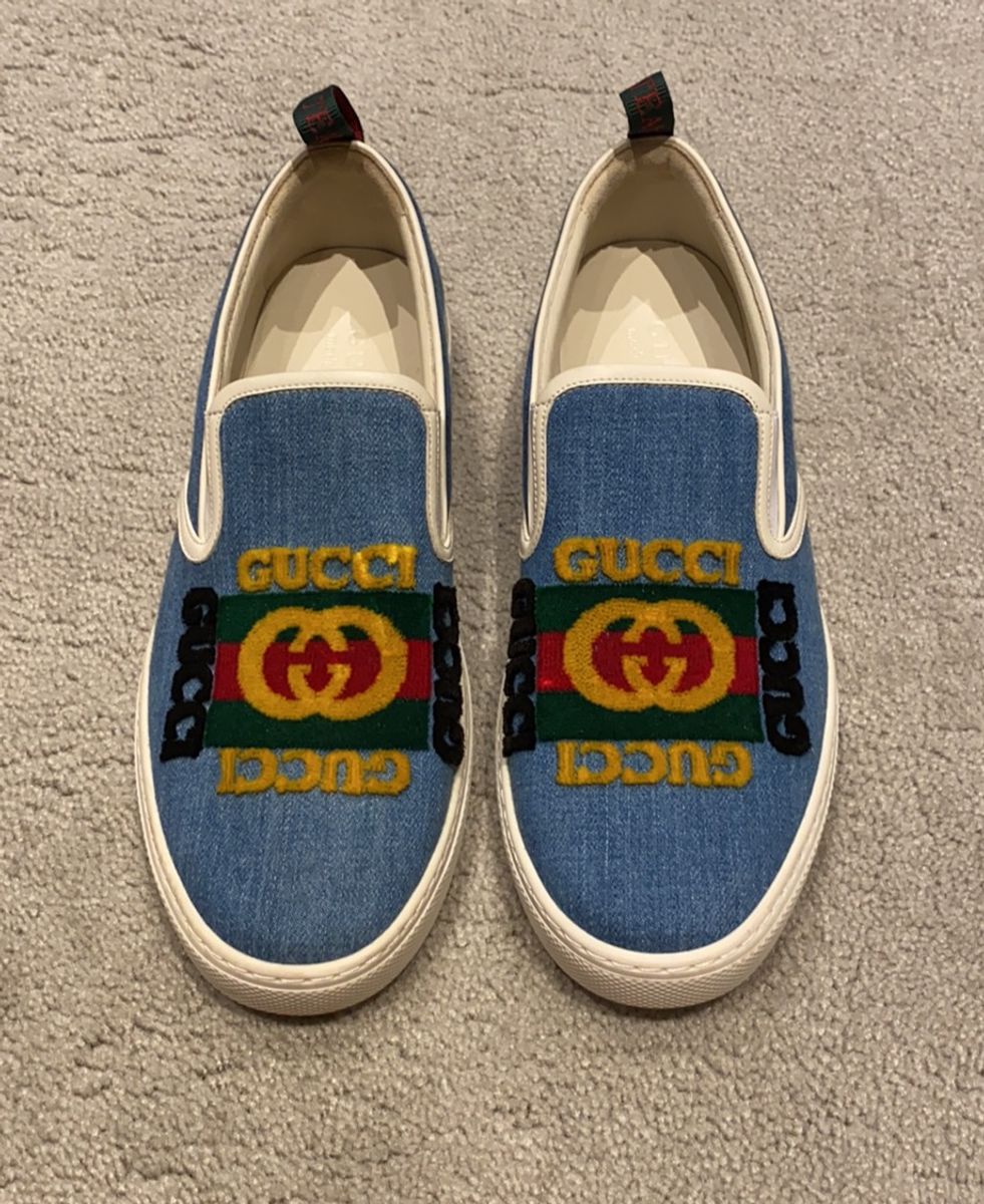 slip on gucci masculino