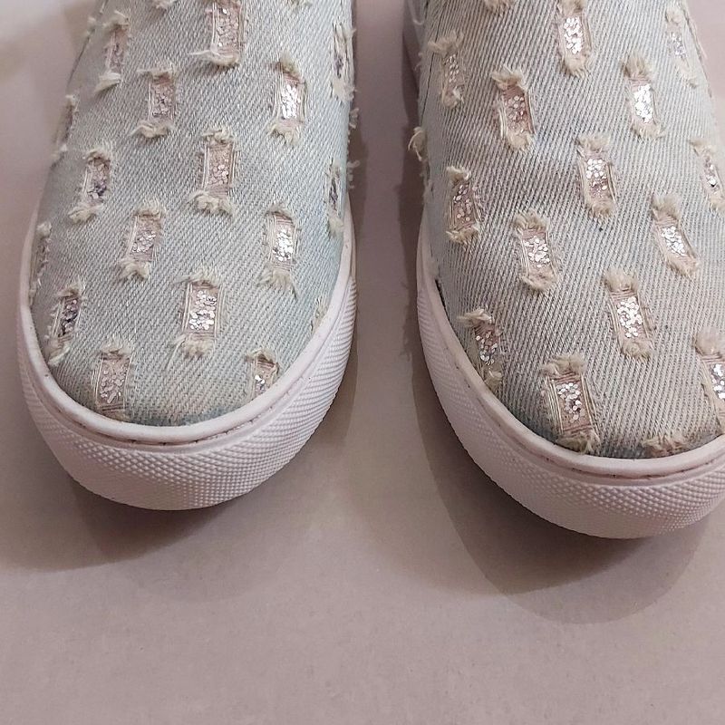 Tênis Slip On Jeans Corello Corello Usado 92321232 enjoei
