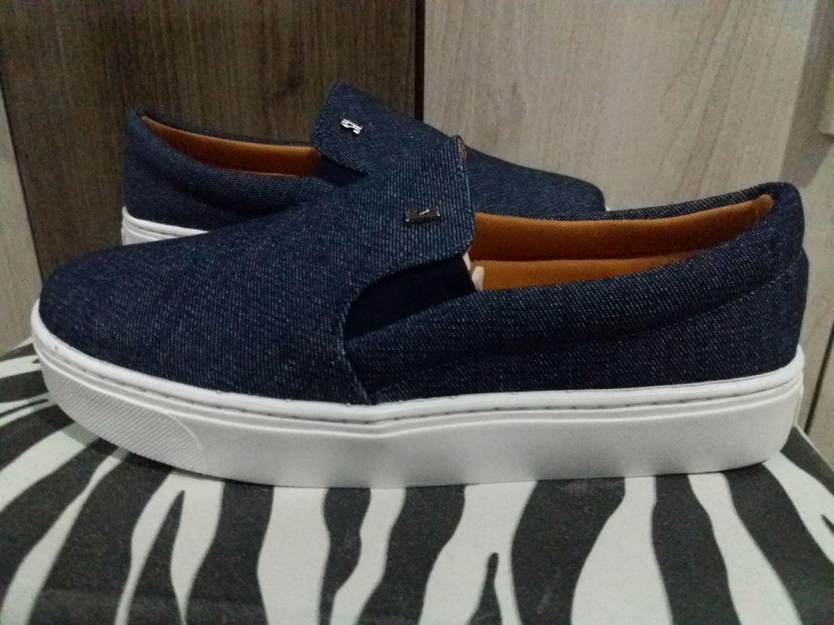 tenis slip on santa lolla jeans