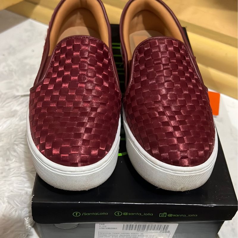 Slip on santa lolla best sale tressê feminino