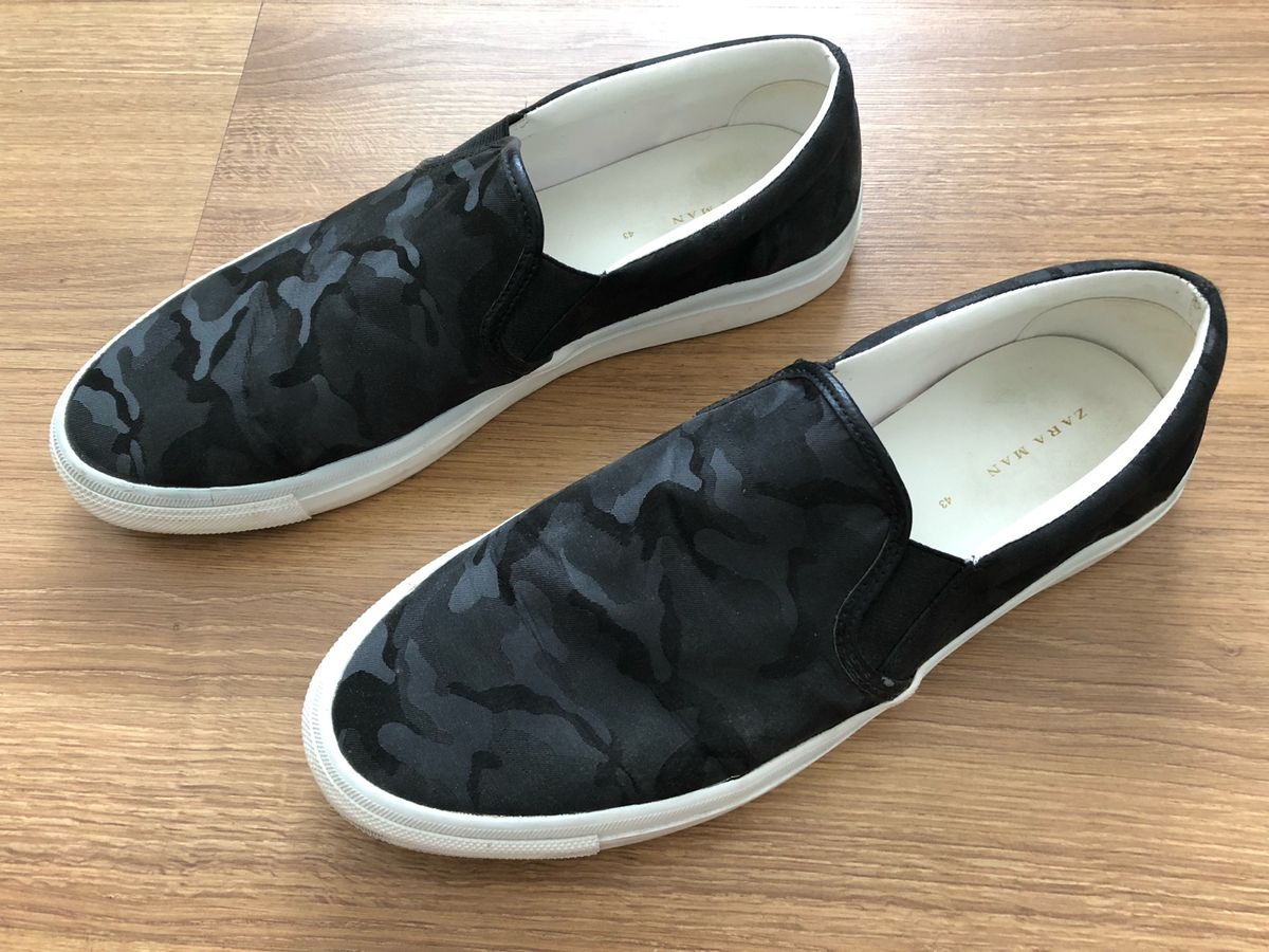 slip on zara masculino