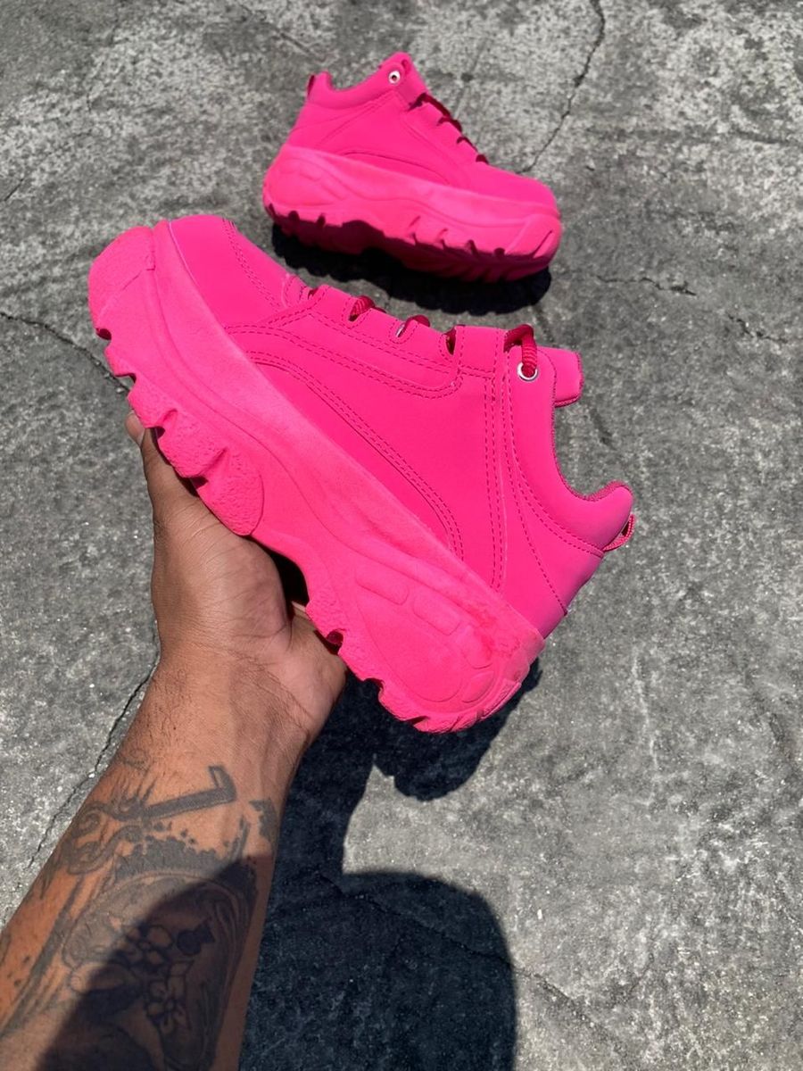 tenis sneaker rosa