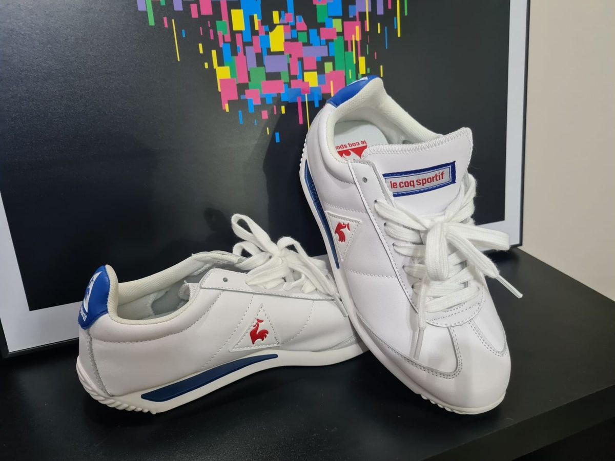 tenis le coq sportif anos 90 blanche