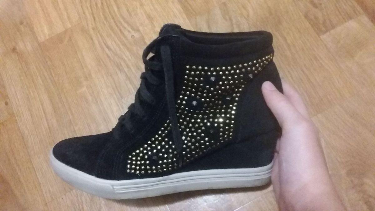 tenis sneaker via marte preto