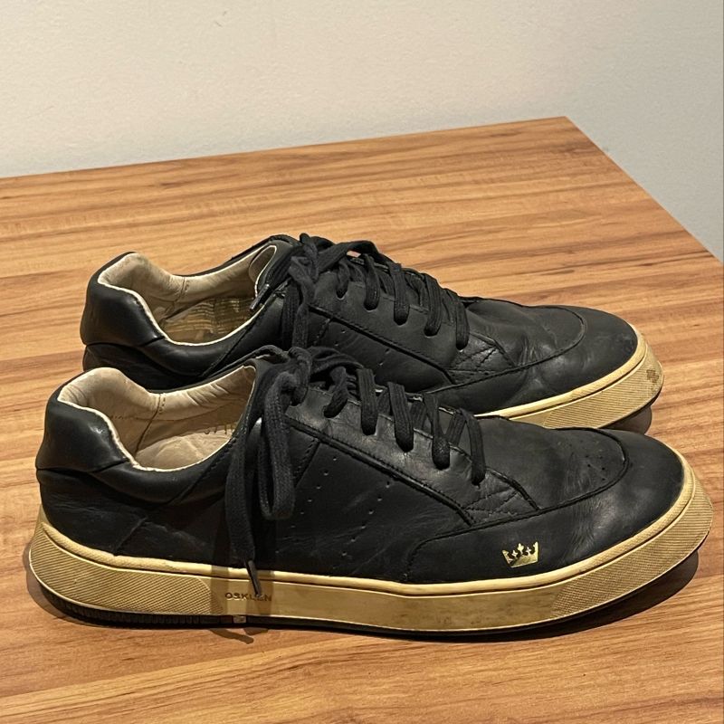 Tenis Soho Osklen Original em Couro Preto Tamanho 41 Tênis