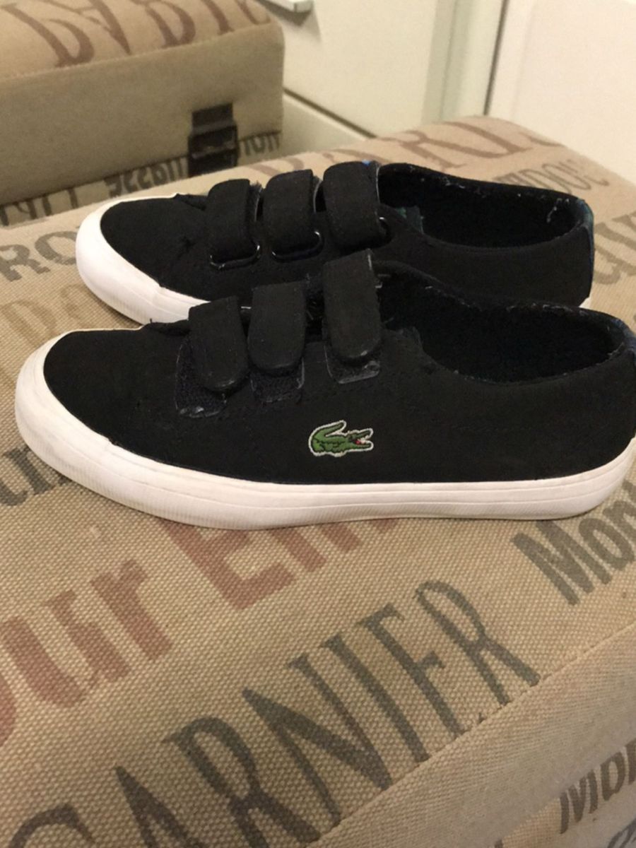 tenis esporte fino lacoste