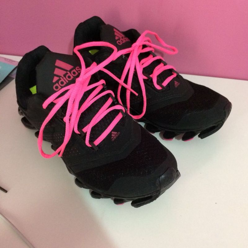 T nis Springblade Rosa e Preto T nis Feminino Adidas Nunca Usado 25621396 enjoei