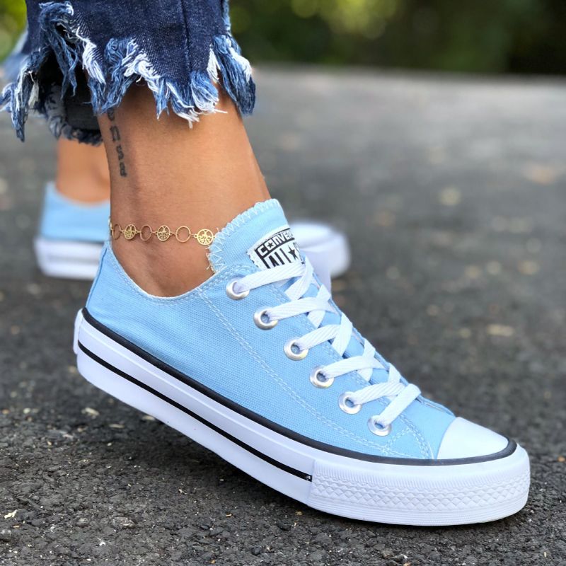 Tenis feminino sale azul bebe