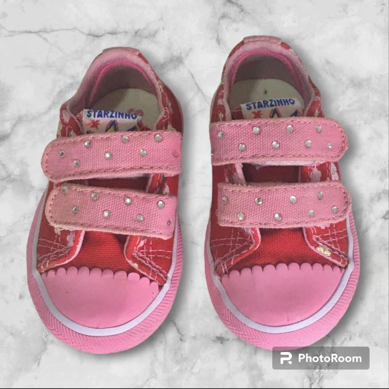 Tênis Starzinho Starzinho Rosa TÊNIS STARZINHO FEMININO CANO BAIXO