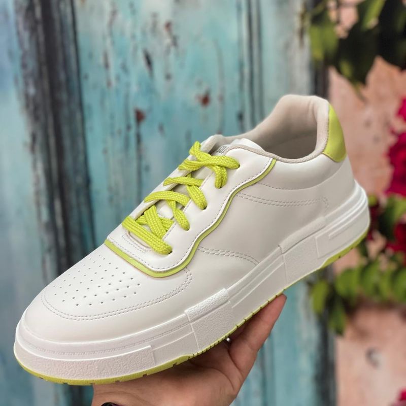 Tênis Sua Cia Casual 35 Branco Neon Sua Cia Nunca Usado