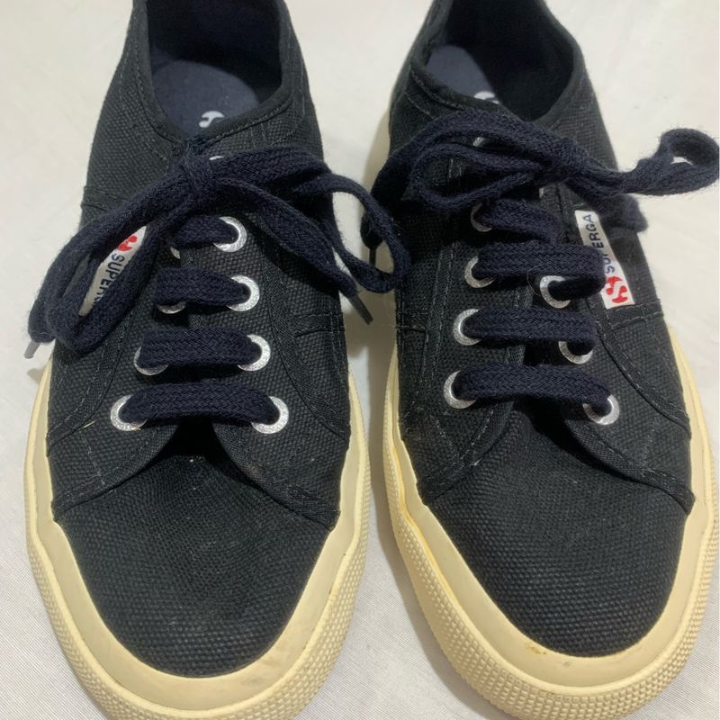Tênis Superga 36 Feminino Preto Superga Usado 101278974 enjoei