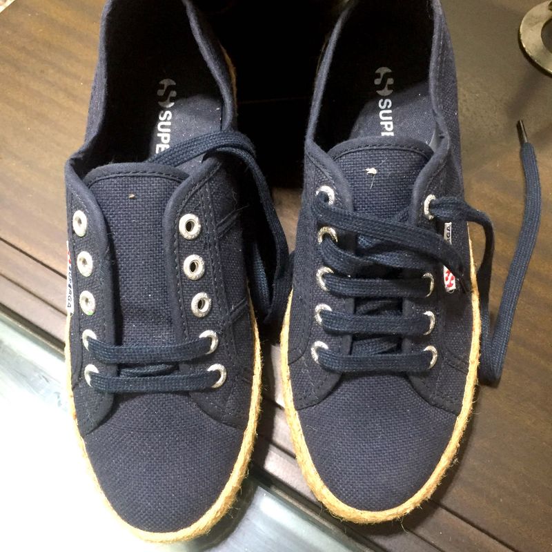 Tenis Superga Azul T nis Feminino Superga Nunca Usado 54176436 enjoei