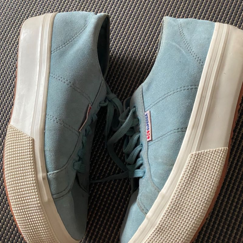 Superga discount azul claro