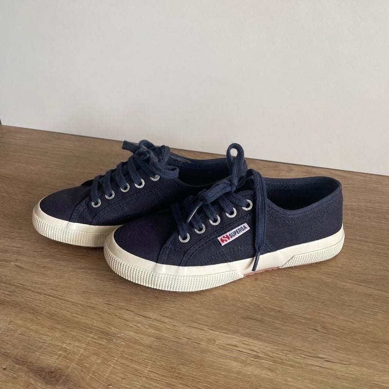 Superga store azul marinho