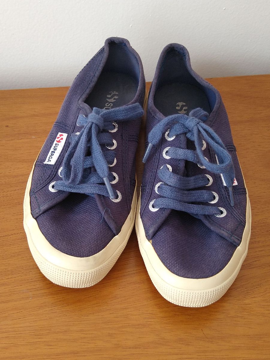 tenis superga azul marinho