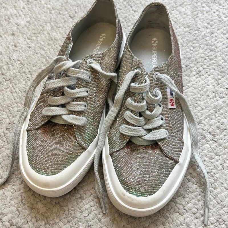 Superga lurex sale