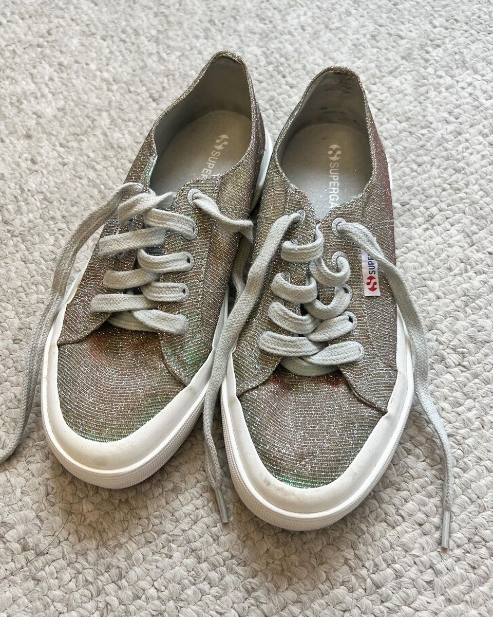 Superga lurex sales