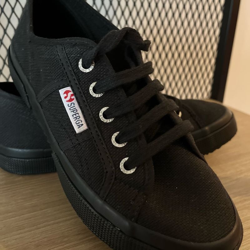 Tênis Superga Preto 35 Superga Nunca Usado 95832867 enjoei