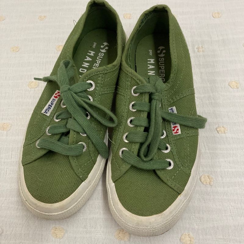 Superga verde best sale