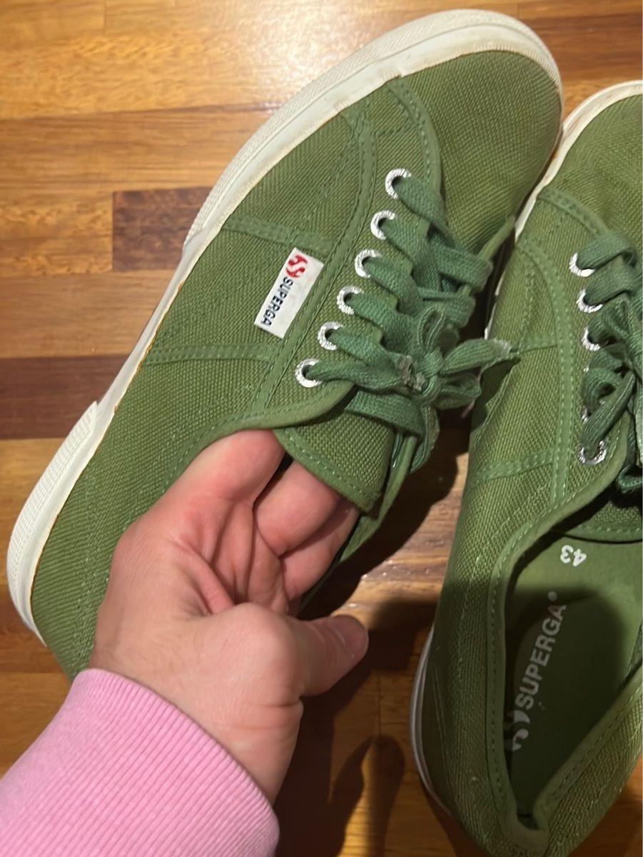 Superga verde hot sale