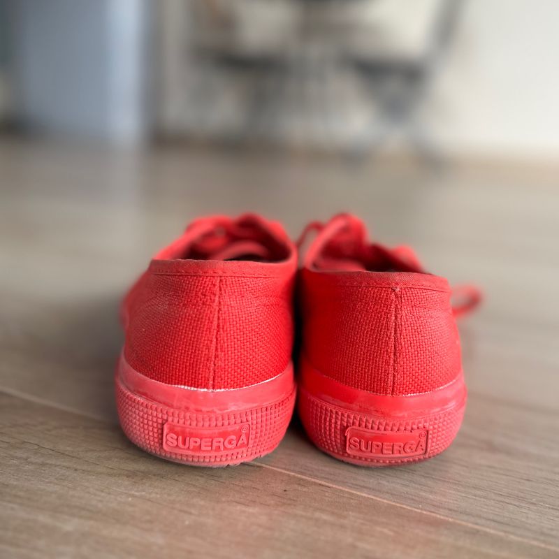 Tenis best sale superga vermelho