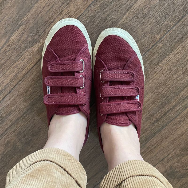 Superga vinho fashion