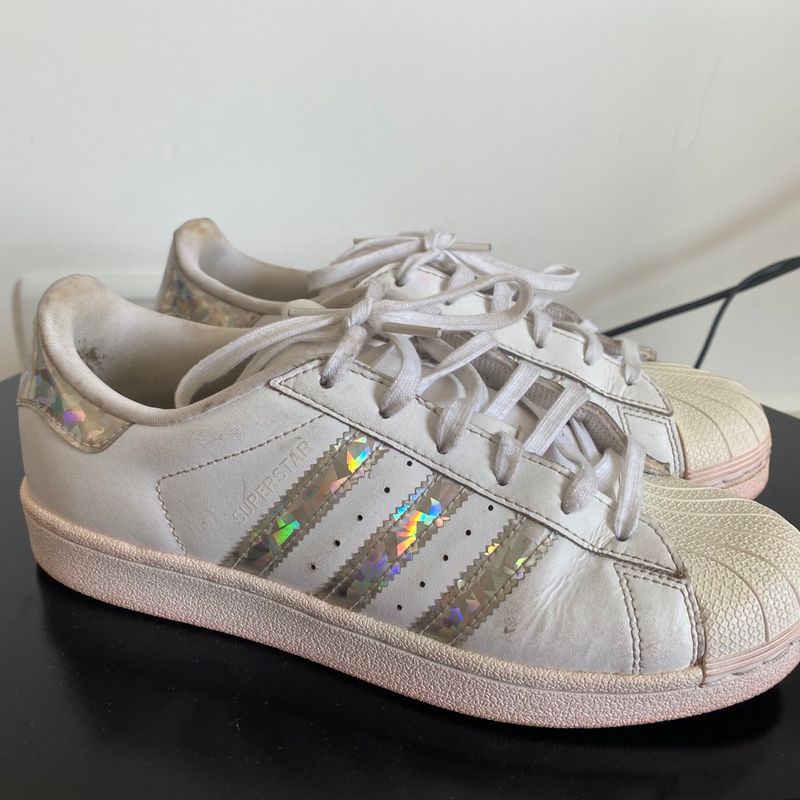 Tênis superstar clearance iridescent