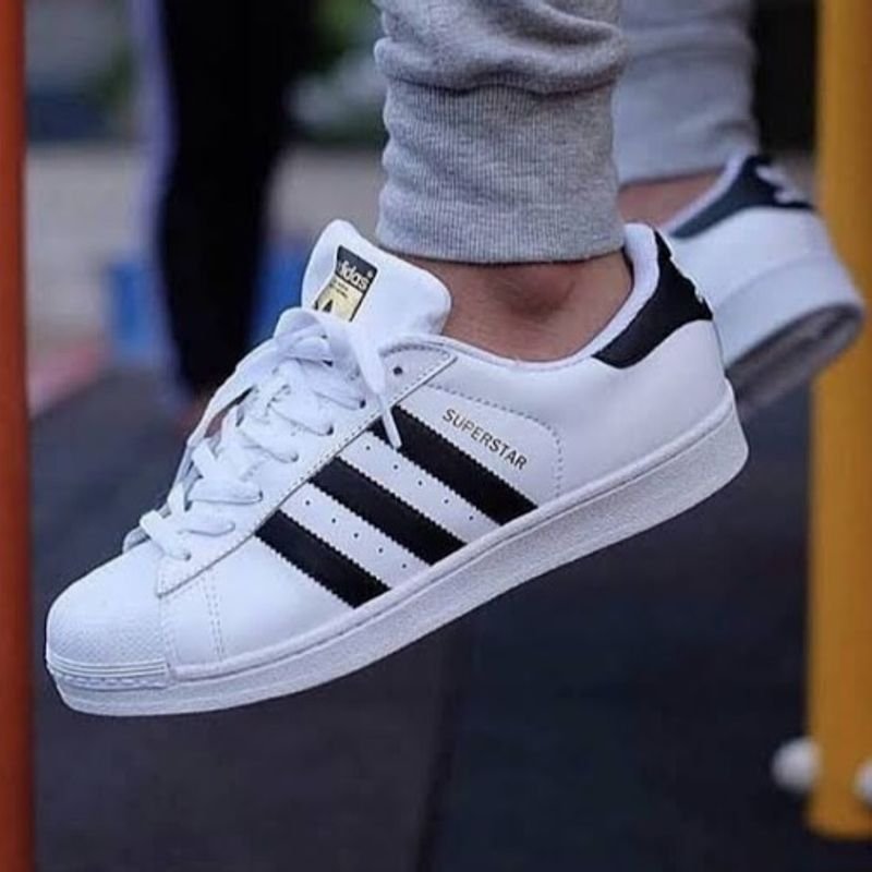 Tênis Adidas Super Star Branco Preto, Tênis Feminino Adidas Nunca Usado  40290063