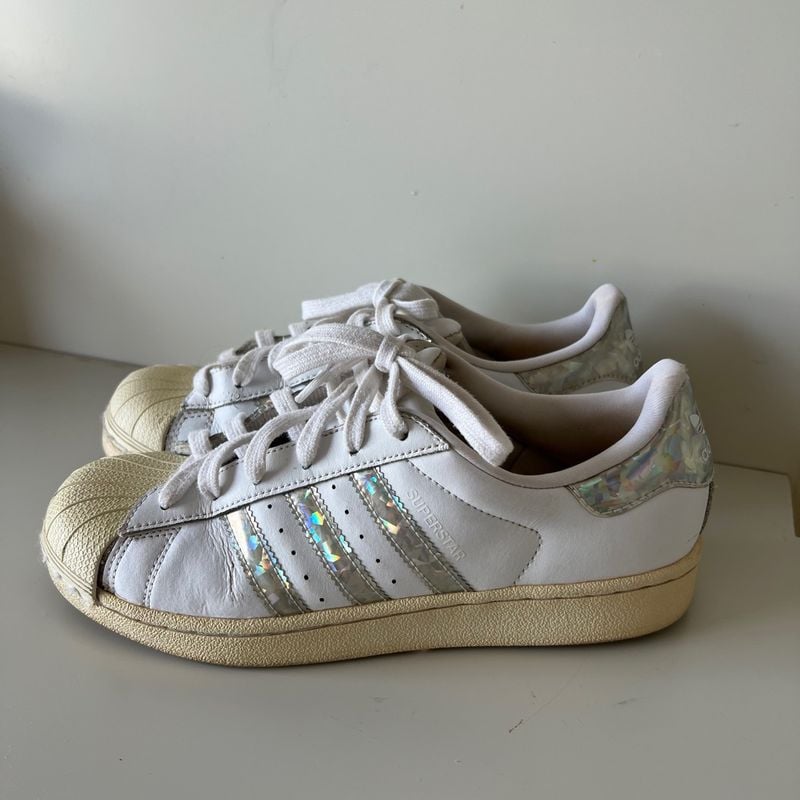 Adidas superstar hot sale holográfico feminino