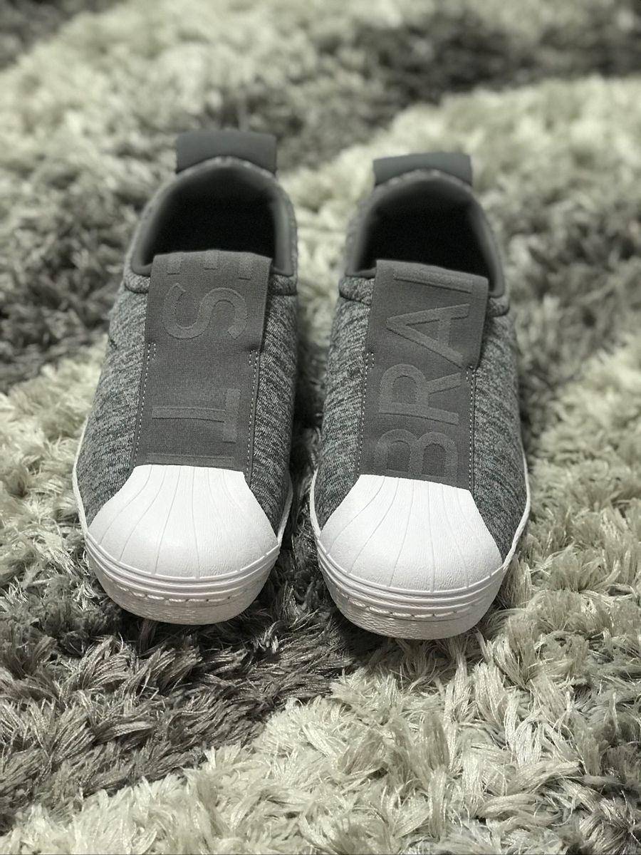 tênis adidas superstar bw3s slipon feminino
