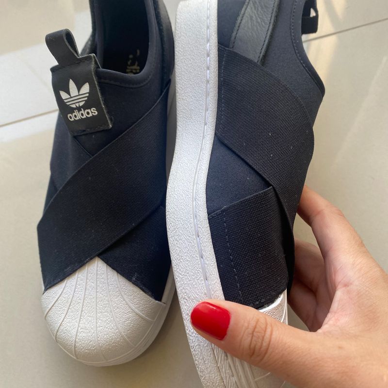 T nis Superstar Slip On Adidas usado Tamanho 36 Cal a Quem Usa 38 T nis Feminino Adidas Usado 85544210 enjoei