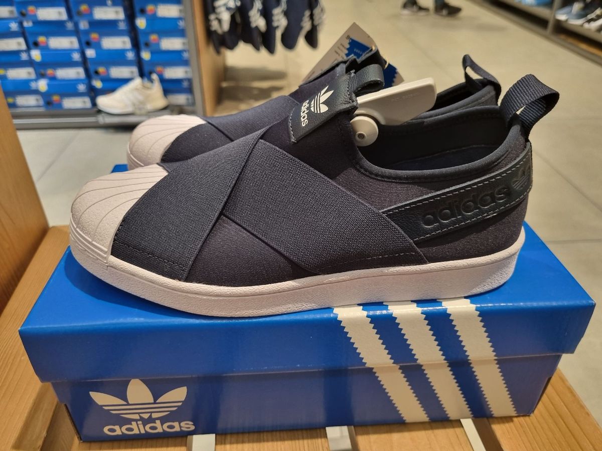 Tênis feminino adidas superstar slip 2024 on w