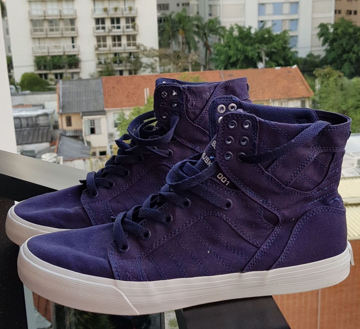 tenis supra roxo