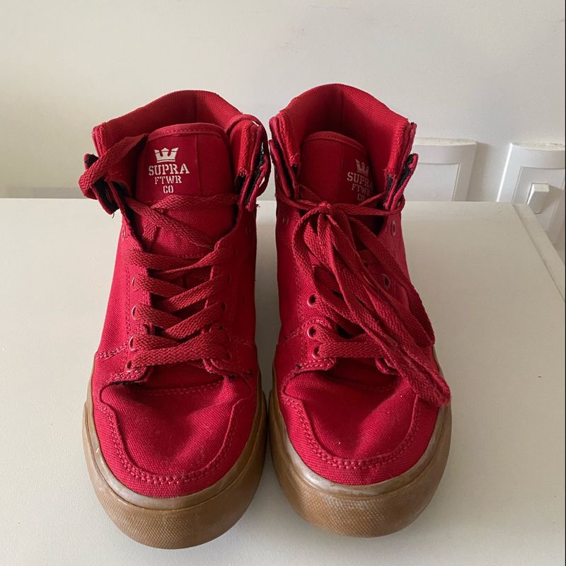 Supra skytop sale vermelho