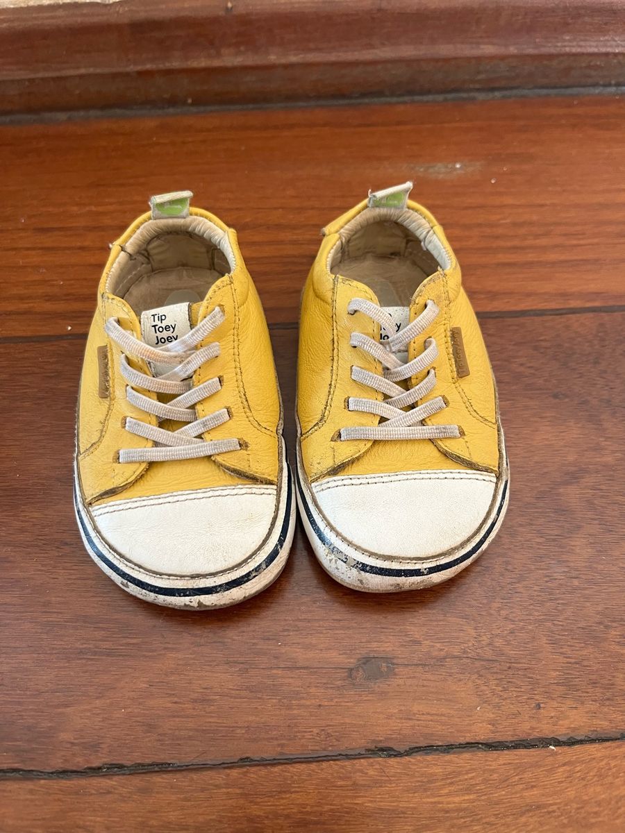 Tênis Tip Toey Joey Amarelo | Calçado Infantil para Meninos Tip Toey Joey  Usado 100537544 | enjoei