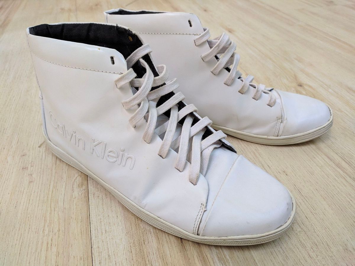 tenis bota branco masculino