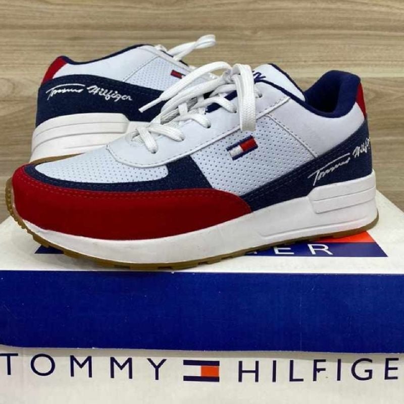 Tenis Tommy Hilfiger Branco Vermelho | Tênis Masculino Tommy Hilfiger Nunca  Usado 46012481 | enjoei