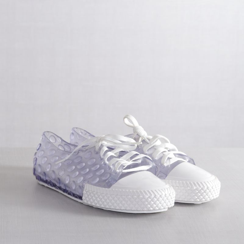 Tenis store transparente melissa